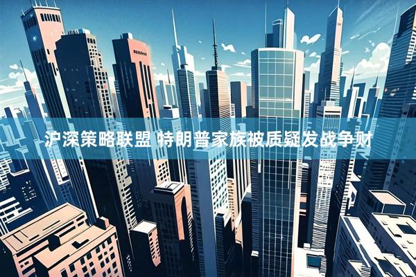 沪深策略联盟 特朗普家族被质疑发战争财