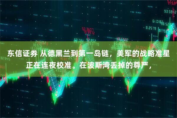 东信证券 从德黑兰到第一岛链，美军的战略准星正在连夜校准。在波斯湾丢掉的尊严，