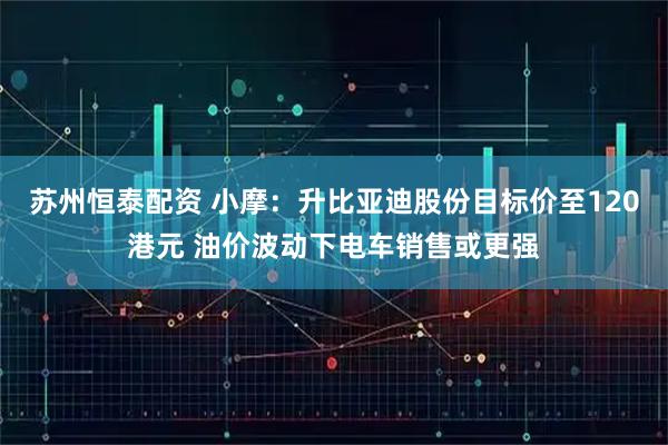 苏州恒泰配资 小摩：升比亚迪股份目标价至120港元 油价波动下电车销售或更强