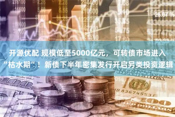 开源优配 规模低至5000亿元,可转债市场进入“枯水期”!新债下半年密集发行开启另类投资逻辑